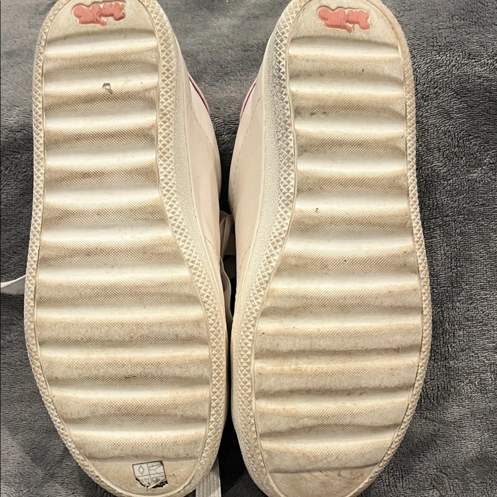 Coach White and Pink Women's Sneakers - Picture 9 of 9
